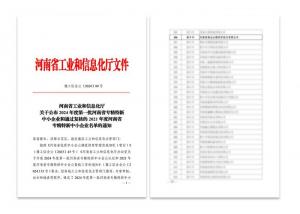 喜讯：九游（中国）被认定为河南省专精特新中小企业